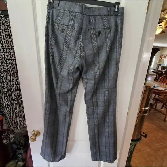 BANANA Republic wool blend tweed pants Size 6 33" inseam - Picture 6 of 7